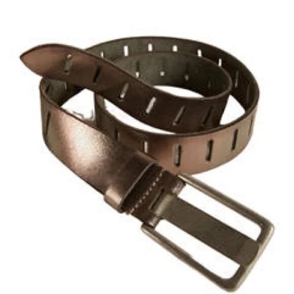 New- Free People We The Free Jona Belt In Metallic Bronze, Purple, Yellow - Picture 4 of 6